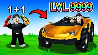 Becoming FASTEST in Roblox Super Driving Race 😱