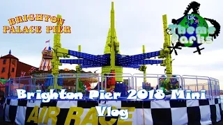 Brighton Pier Vlog 2018 - UK Theme Parks 4K