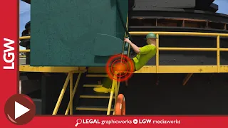 Crane Accident 3D Animation