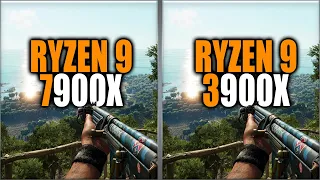 Ryzen 9 7900X vs Ryzen 9 3900X