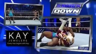 The Lucha Dragons vs Big E  Kofi Kingston SmackDown, November 26, 2015