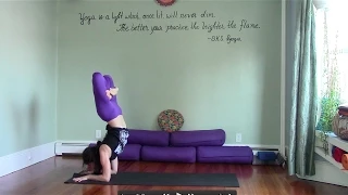 45 Minute Challenging Yoga Practice with Leigha | Advanced Vinyasa