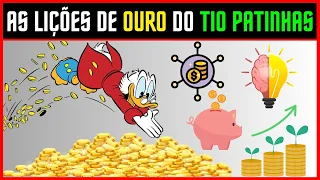 LIÇÕES do Tio Patinhas para Quem Quer Ficar MILIONÁRIO