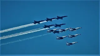 LLN Video | Blue Angels & Thunderbirds Salute NYC Health Workers