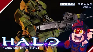 #newtype #Otakubuilder #Haloinfinite 1/100 SPARTAN 117 MASTER CHIEF KITBASH [4K]