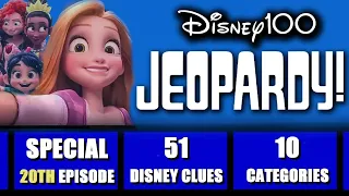 Disney Jeopardy • Test Your Knowledge • 6/25/23