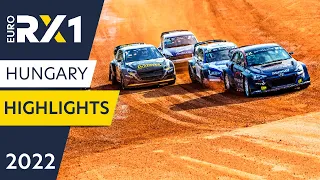 Euro RX1 Rallycross Final Highlights and Results : Euro RX of Hungary 2022