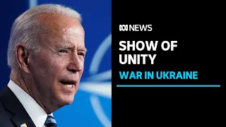 NATO gather in Brussels in a show  of unity against Russia invasion of Ukraine | ABC News