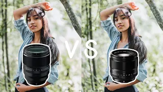 Fujifilm 50mm f1.0 vs Fujifilm 56mm f1.2 | Portrait Session Comparions
