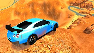 GTA 4 Cliff Drops & Crashes (Real Cars Mods) ep.23