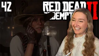 One of the FUNNIEST Episodes! - Red Dead Redemption 2 Blind Playthrough Part 42