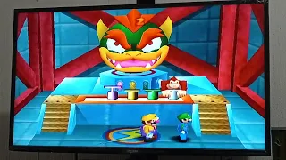 Mario Party 2 Bowser's Big Blast DK vs Wario vs Luigi