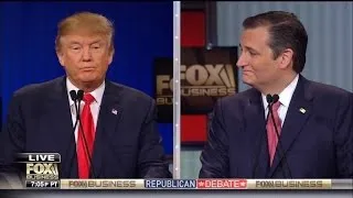 Donald Trump Reacts Backstage to Ted Cruz's Attack on 'New York Values'