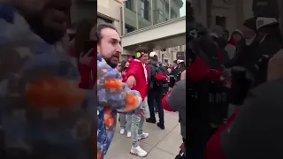 Patrick Mahomes X Travics Kelce X Nick Wright 😎🙌 #PatrickMahomes #Chiefs #SBLVII #parade