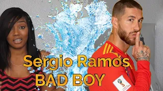 Clueless new American football Fan Reacts to Sergio Ramos BAD BOY Highlights