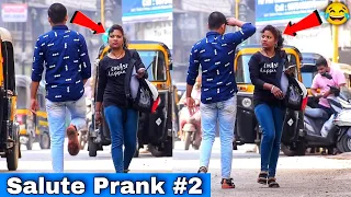 Salute Prank with Twist | Prakash Peswani Prank |