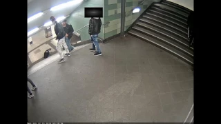 Video der Berliner Polizei zu brutaler Treter-Attacke in der U-Bahn