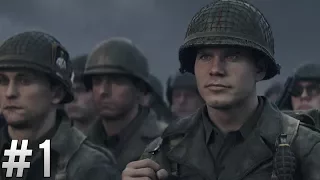 CALL OF DUTY WW2 Gameplay Walkthrough | Part 1 [1080p 60fps] - No commentary