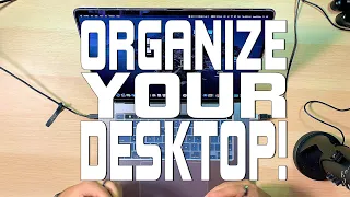 How To Organize Your Desktop With Stacks in macOS Catalina!