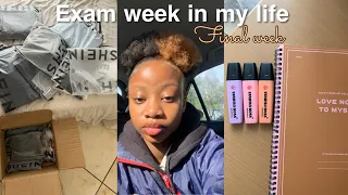 Exam week in my life| South African YouTuber