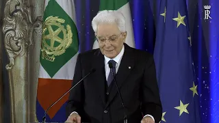 Mattarella presentazione dei candidati ai Premi “David di Donatello” 2022 (02.05.22)