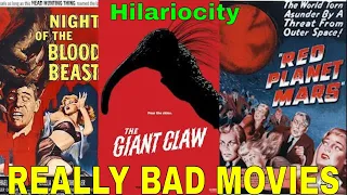 Battle of the worst - | The Giant Claw, Red Planet Mars, Night Of the Blood Beast Really Bad Movies