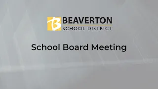 April 30, 2024 School Board Business Meeting