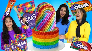 BIG GEMS CAKE MAKING 🤩 ഒരു വലിയ GEMS കേക്ക് ഉണ്ടാക്കിയാലോ | PULLOTHI