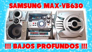 SAMSUNG MAX-VB630 O ZB630‼️😎🔊 TEST DE SONIDO EN LUGAR CERRADO #66 🔊🔊🔊🔊🔊🔊🔊