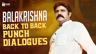 Nandamuri Balakrishna Back To Back Punch Dialogues | #HappyBirthdayNBK | Mango Telugu Cinema