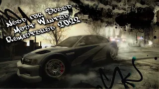 NFS: MV Remastered 2022 - Чекаем обновку. @dimamillers вдохновил, YouTube подогнал патч