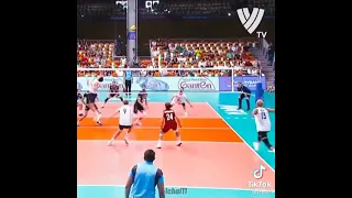 Best spike volleyball from Benjamin Patch😱