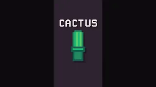 Designing a new Cactus Enemy 🌵#gamedesign #pixelart #indiedev #devlog #gamedev #indiegamedev