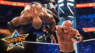 Goldberg sends Bobby Lashley flying with powerful toss: SummerSlam 2021 (WWE Network Exclusive)