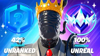 The beginning of unranked to unreal in 10 hours FULL HIGH KILL NEW FORTNITE SEASON GAMEPLAY (MRLUST)