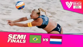 Ana Patrícia/Duda vs. Stam/Schoon - Semi Finals Highlights Paris 2023 #BeachProTour