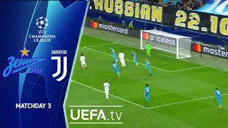 Zenit vs Juventus (0-1) Champions League 2021/22 Highlights