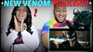 "VENOM" - Official Trailer REACTION!!!
