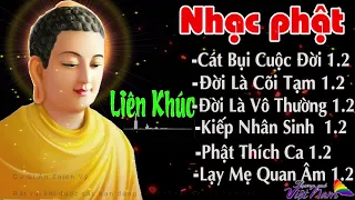 Nhạc Phật - Liên Khúc Nhạc Phật Giáo Hay Nhất 2021 #ĐẠOĐỜI - #LK CÁT BỤI CUỘC ĐỜI 1&2 - Ân Thiên Vỹ