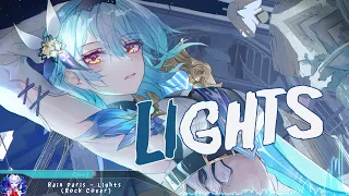 Nightcore - Lights (Rock Version) - (Lyrics)