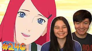 My Girlfriend REACTS to Naruto Shippuden EP 246 (Reaction/Review)