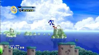 sonic 4 episode 1 squash hill act 1 speed run attempt 1