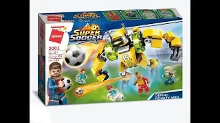 Assembling construction set Qman 3001   Defend Penalty Area