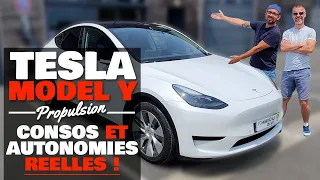 Essai conso Tesla Model Y propulsion : plus efficient qu'une citadine ? (Ioniq 28 challenge)