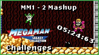 MM1-2 Mashup | Mega Man Legacy collection Challenges