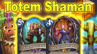 Totem Shaman Is Not A Meme Deck Anymore! How Good is it At March of the Lich King | Hearthstone