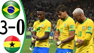 🇧🇷Brazil Vs 🇬🇭Ghana (3-0) l All Goals and Highlights l FULL MATCH l 2022 HD