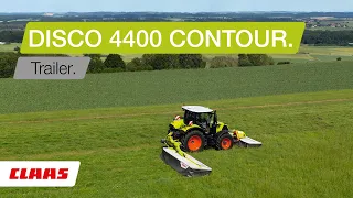 CLAAS DISCO 4400 CONTOUR. Trailer.