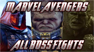 Marvel's Avengers - All Boss Fights & Ending (PC-HD)