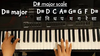 Chords used in D# major scale | Easy Keyboard lesson | Sound of Plectrum